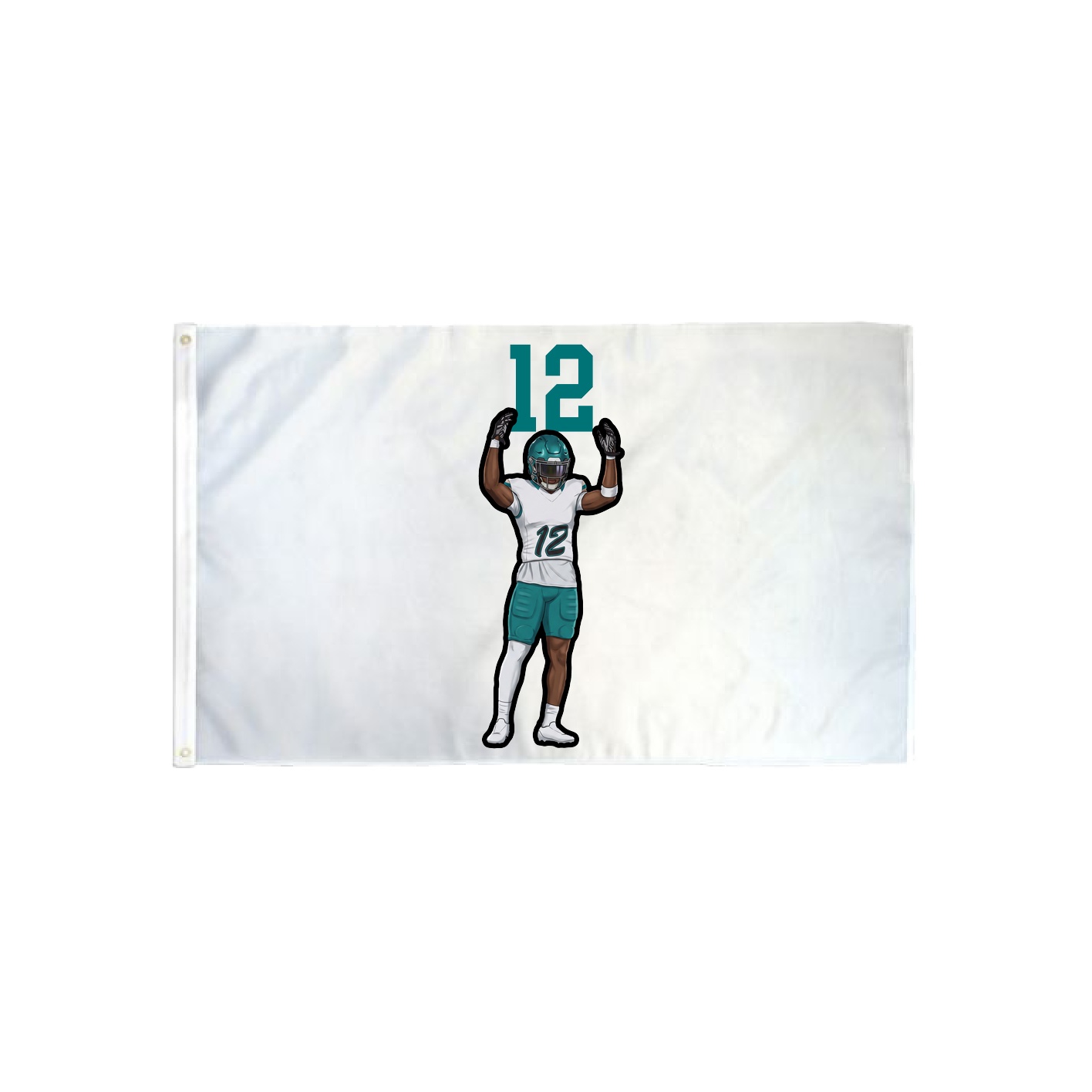 3x5 Flag — Number Top in Classic