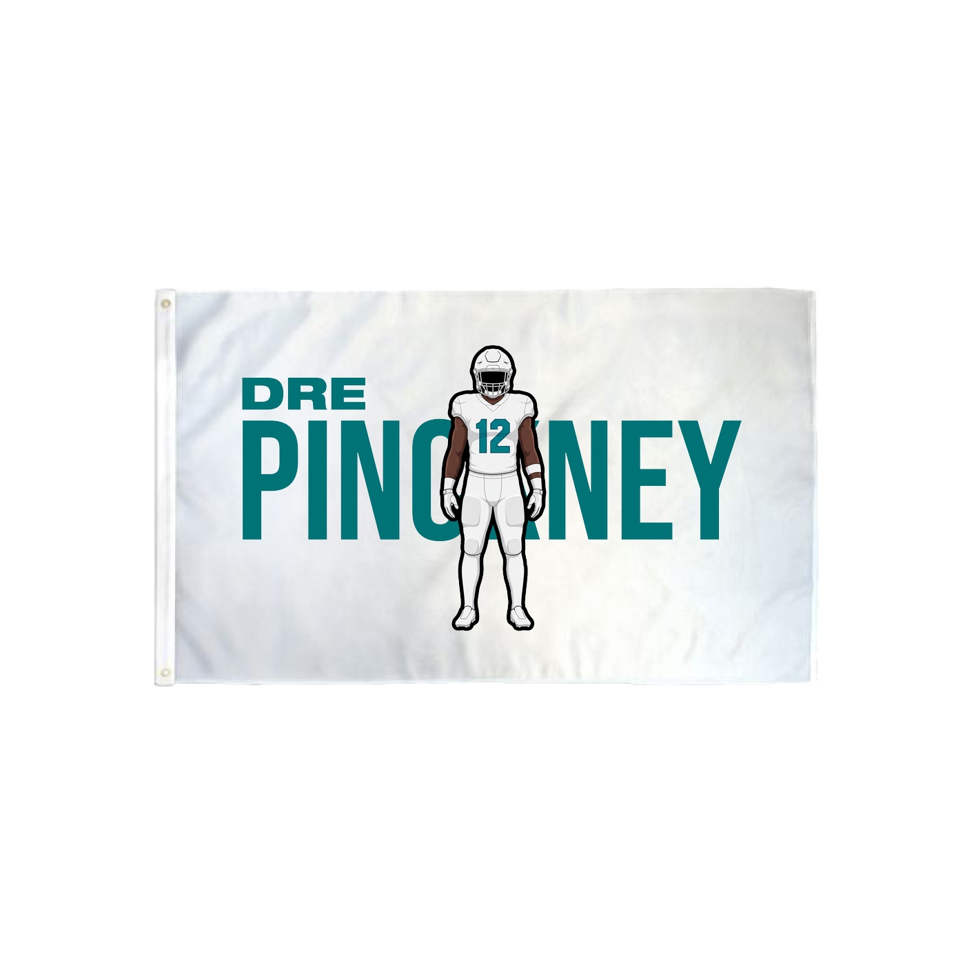 3x5 Flag — Player Name in Classic