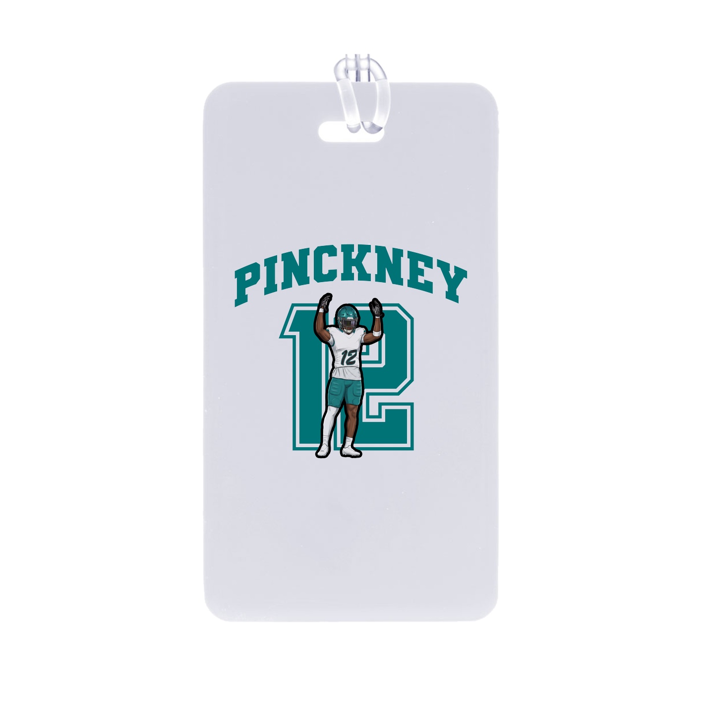 Bag Tag — Number in Classic