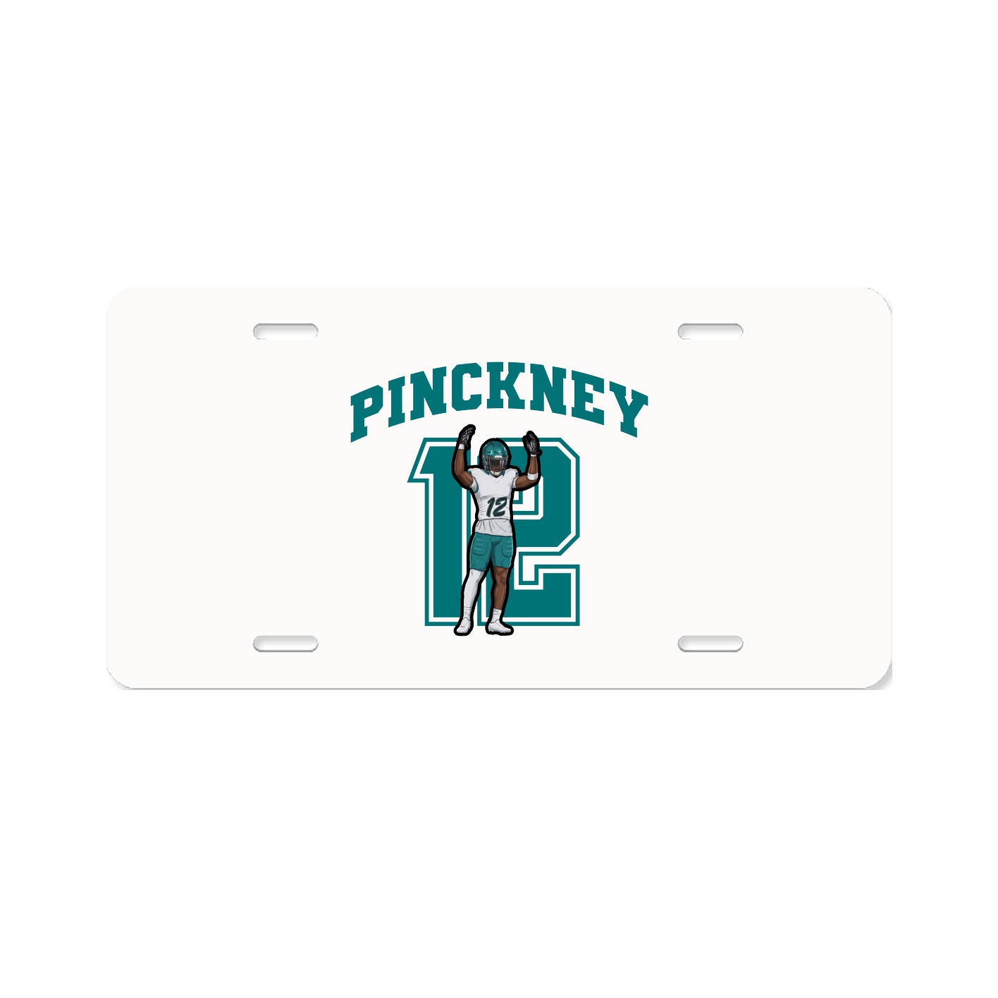License Plate — Number in Classic