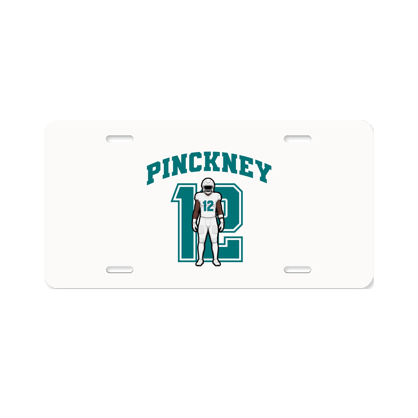 License Plate — Number in Classic