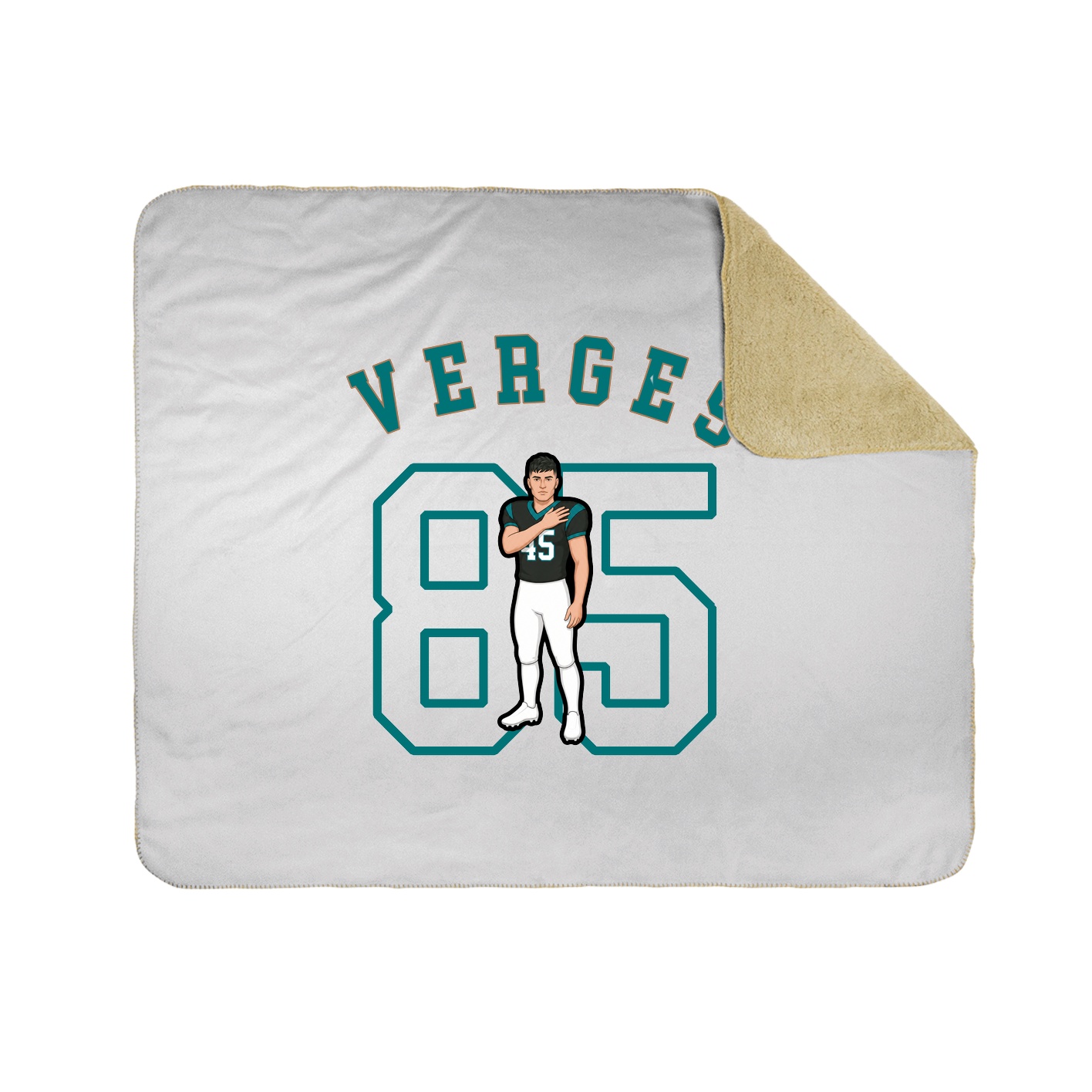 Throw Blanket — Shirsey Arch in White