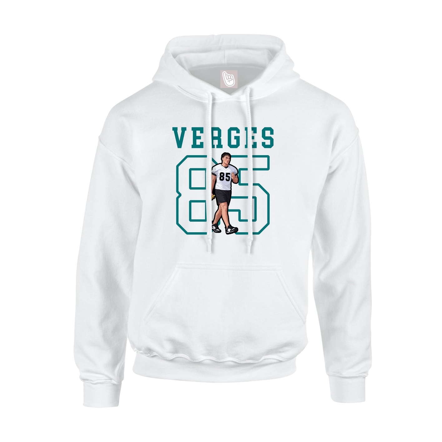 Youth Hoodie — Shirsey in White