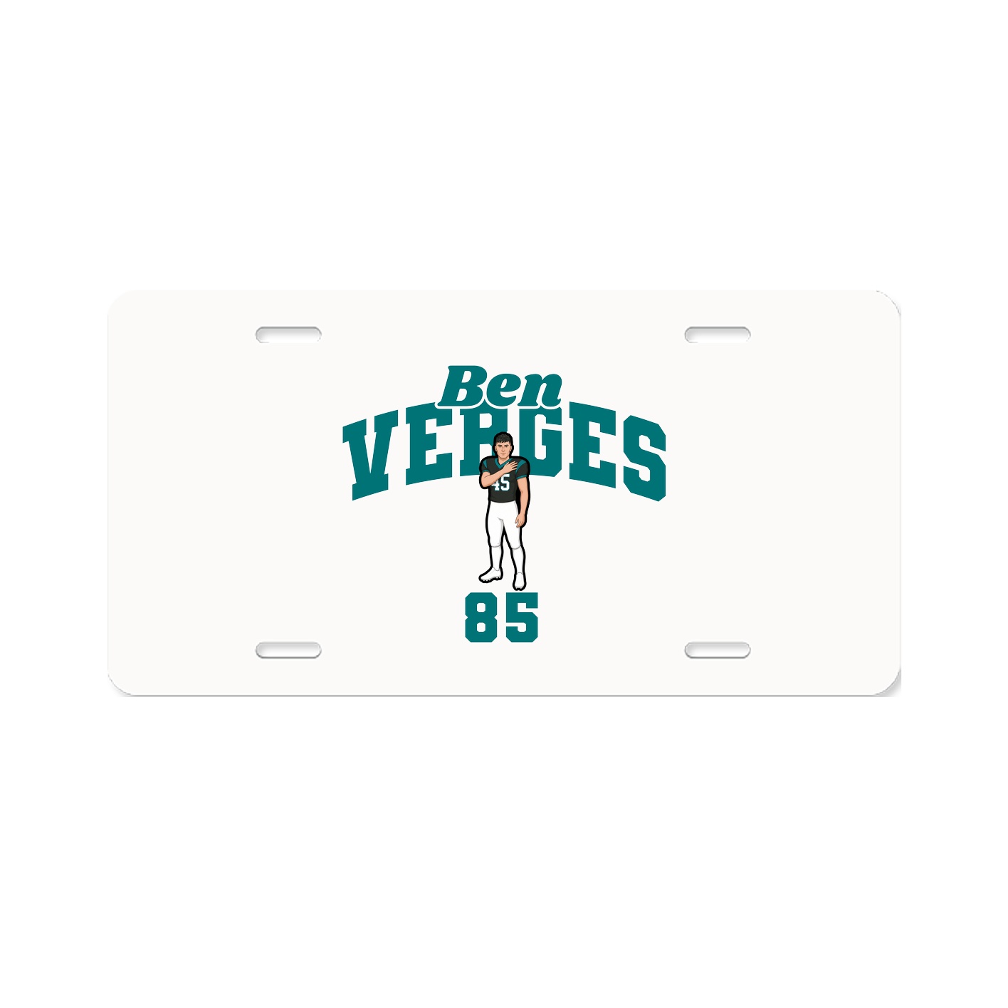 License Plate — Signature Arch in Classic