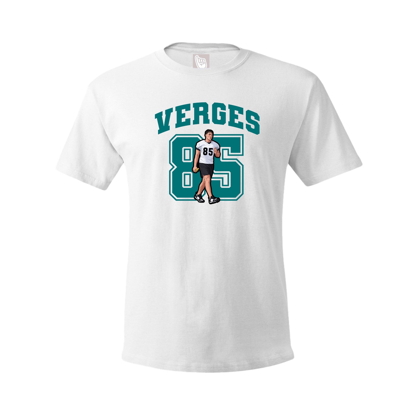 Tee — Number in White