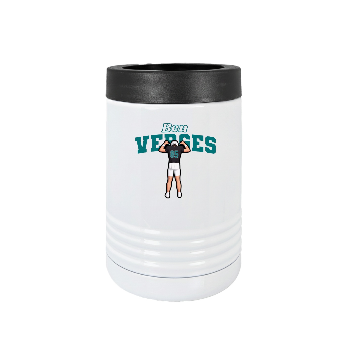 Beverage Holder — Name Arch in White