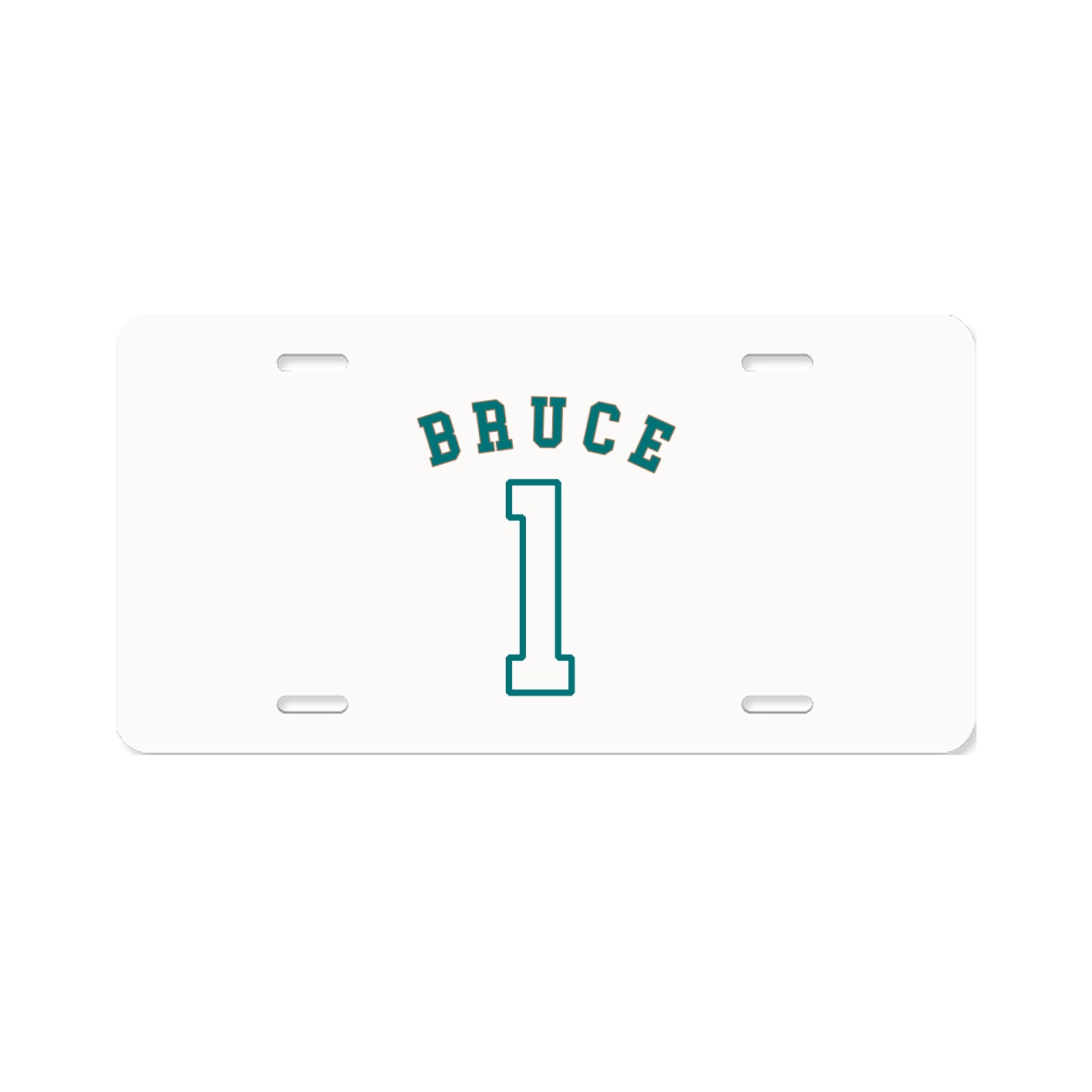 License Plate — Shirsey Arch in Classic