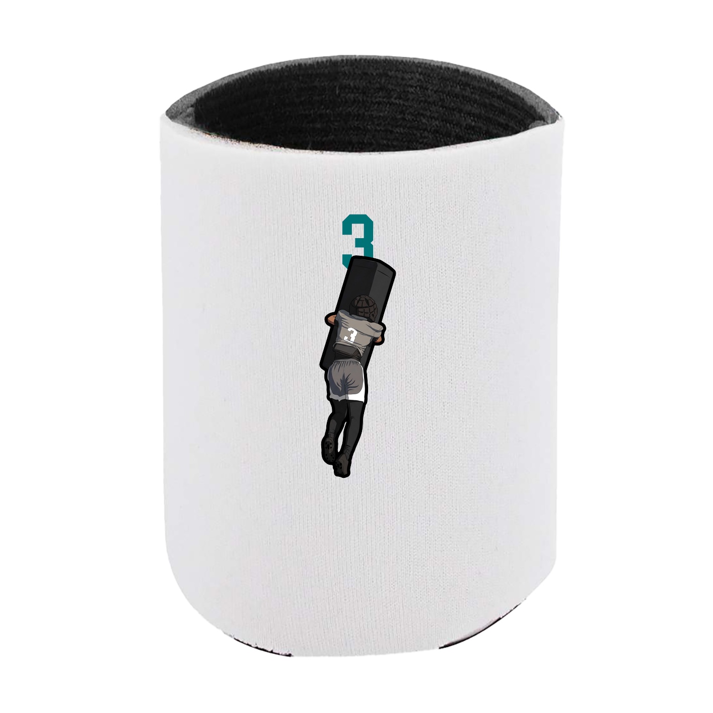 Can Holder — Number Top in White