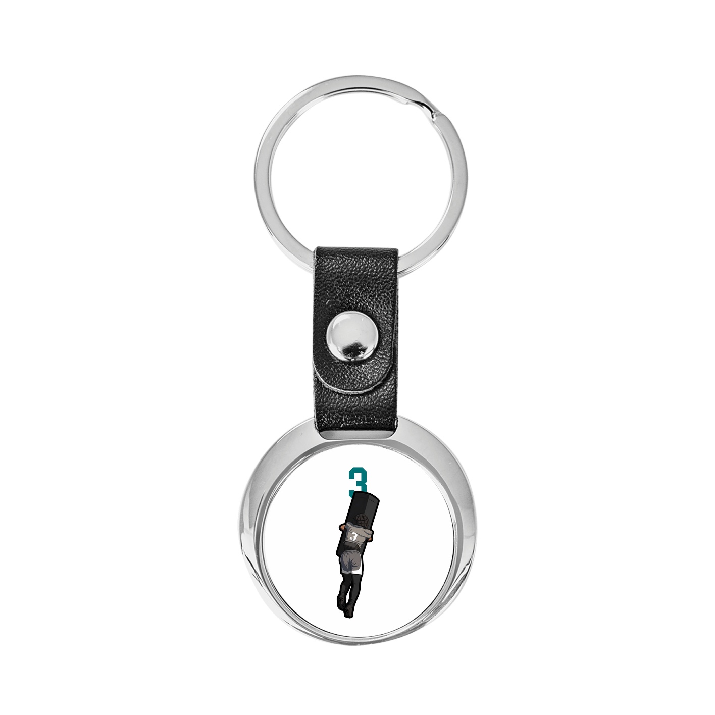 Key Chain — Number Top in Classic