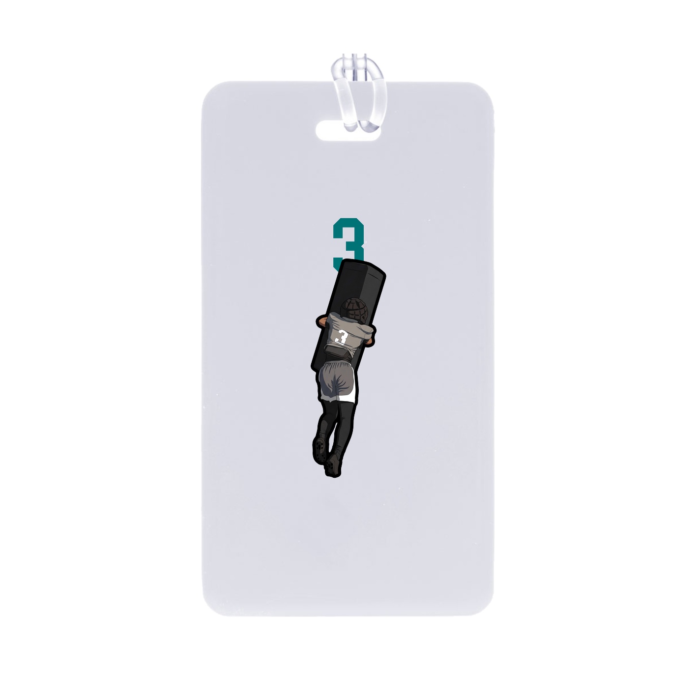 Bag Tag — Number Top in Classic