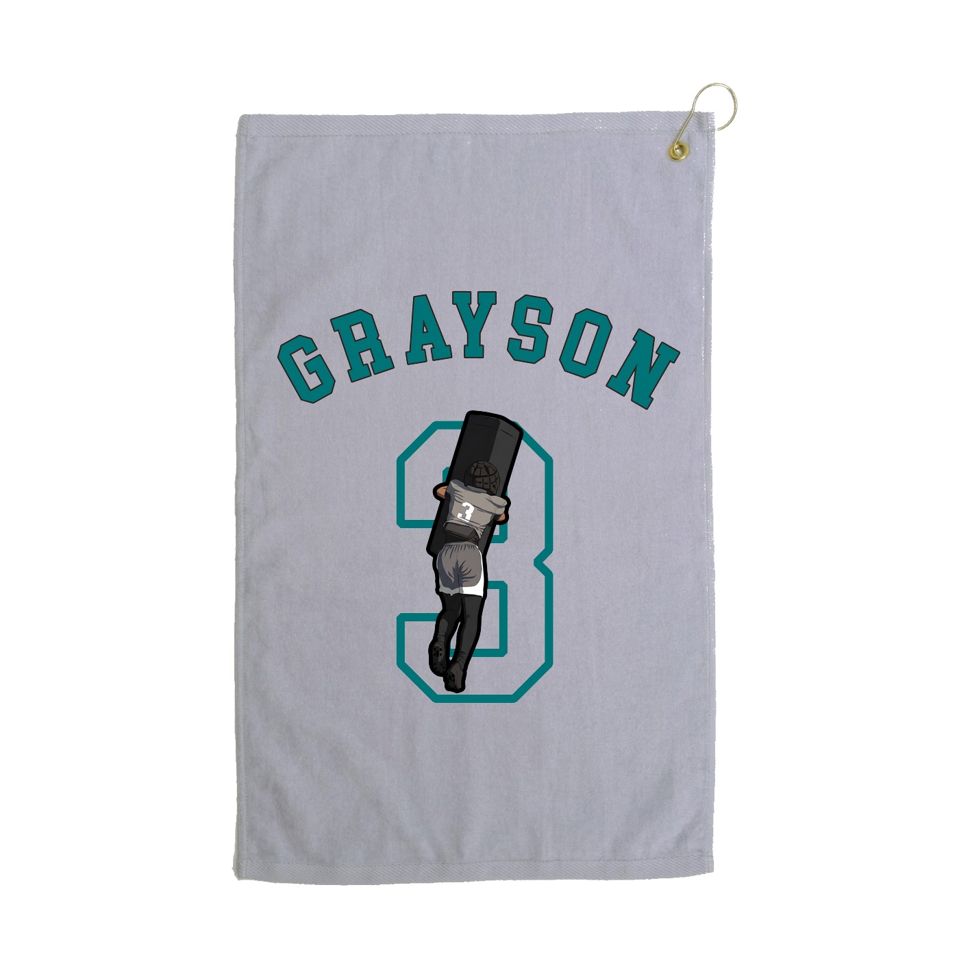 Terry Velour Golf Towel