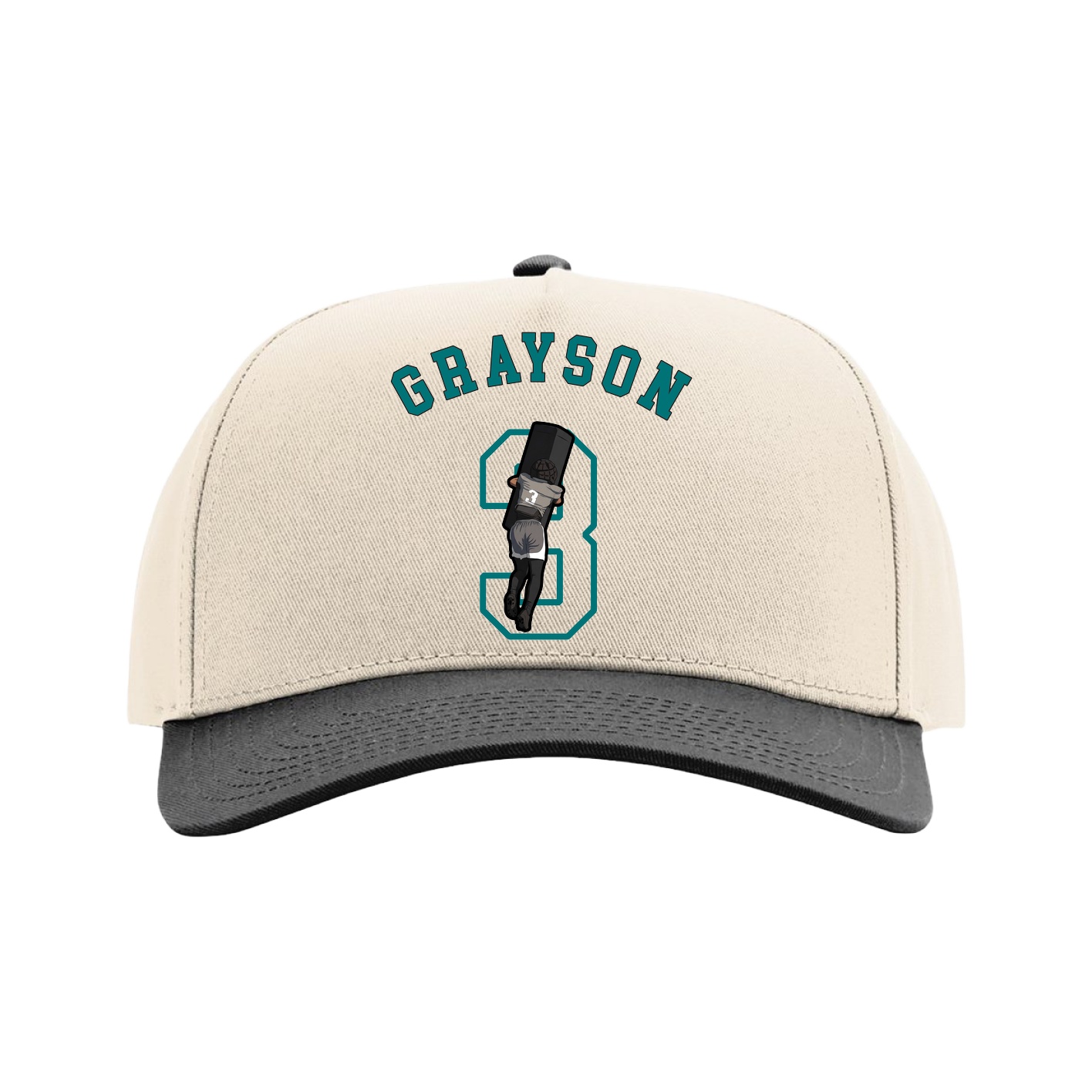 Full Fabric Five-Panel Champ Cap