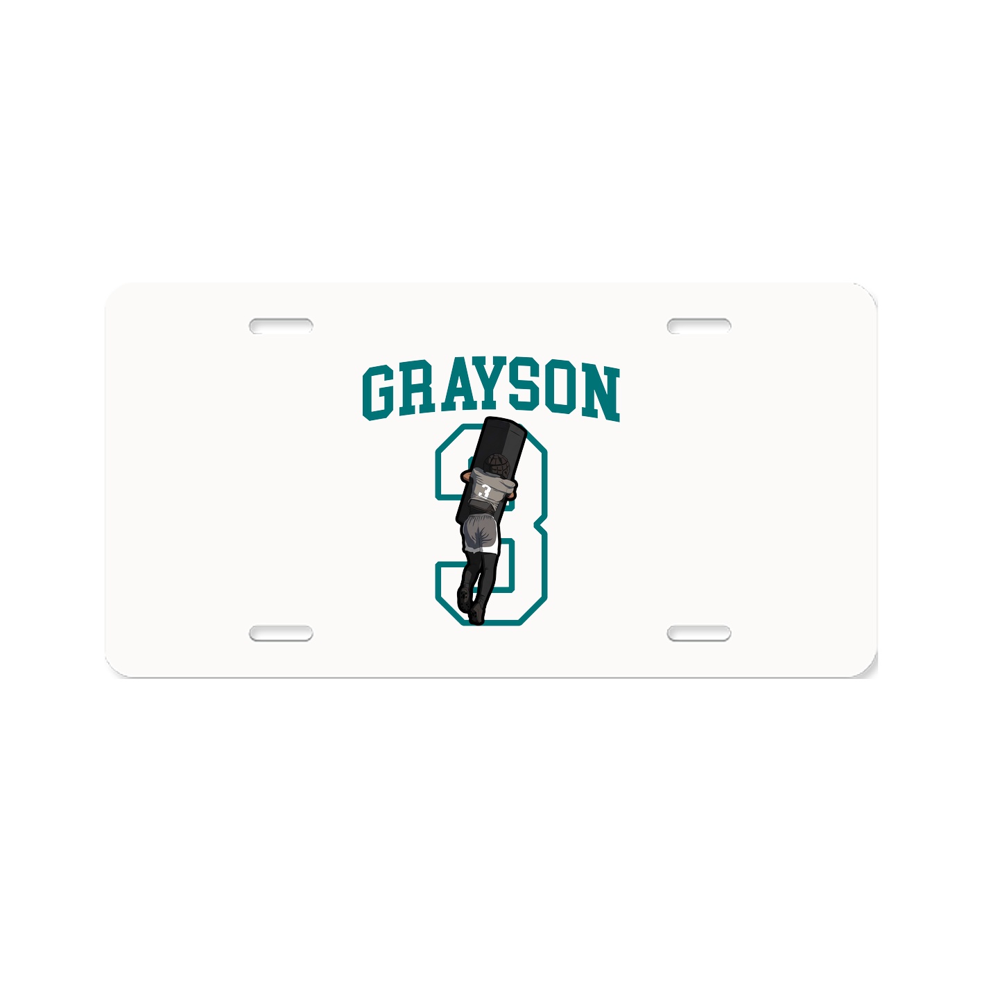 Aluminum License Plate