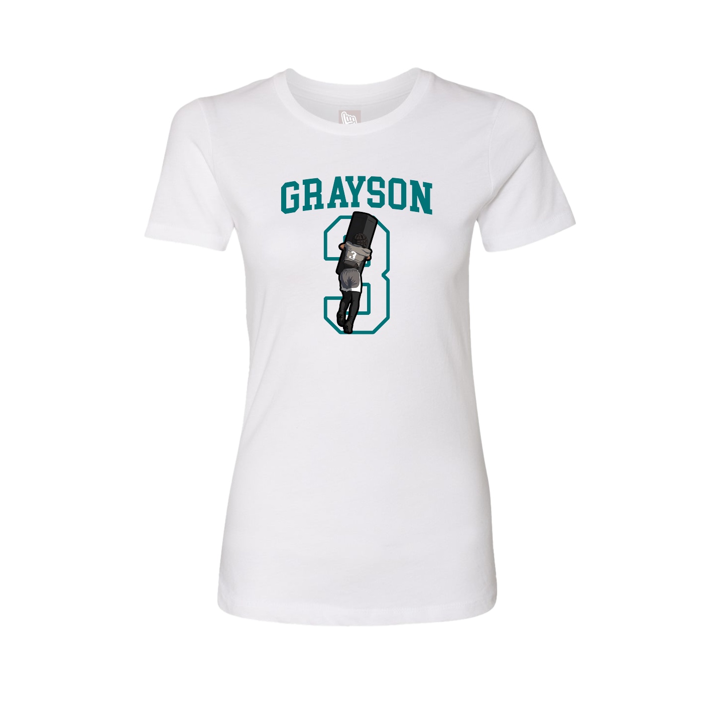 Fitted Women's Tee — Shirsey in White