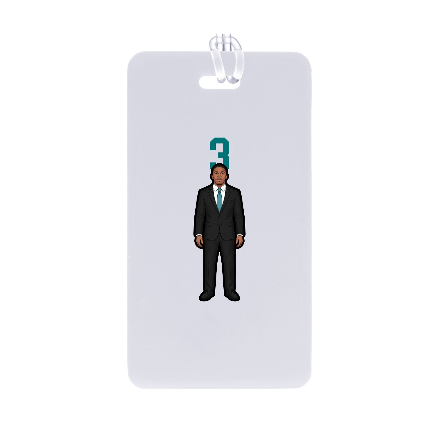 Bag Tag — Number Top in Classic