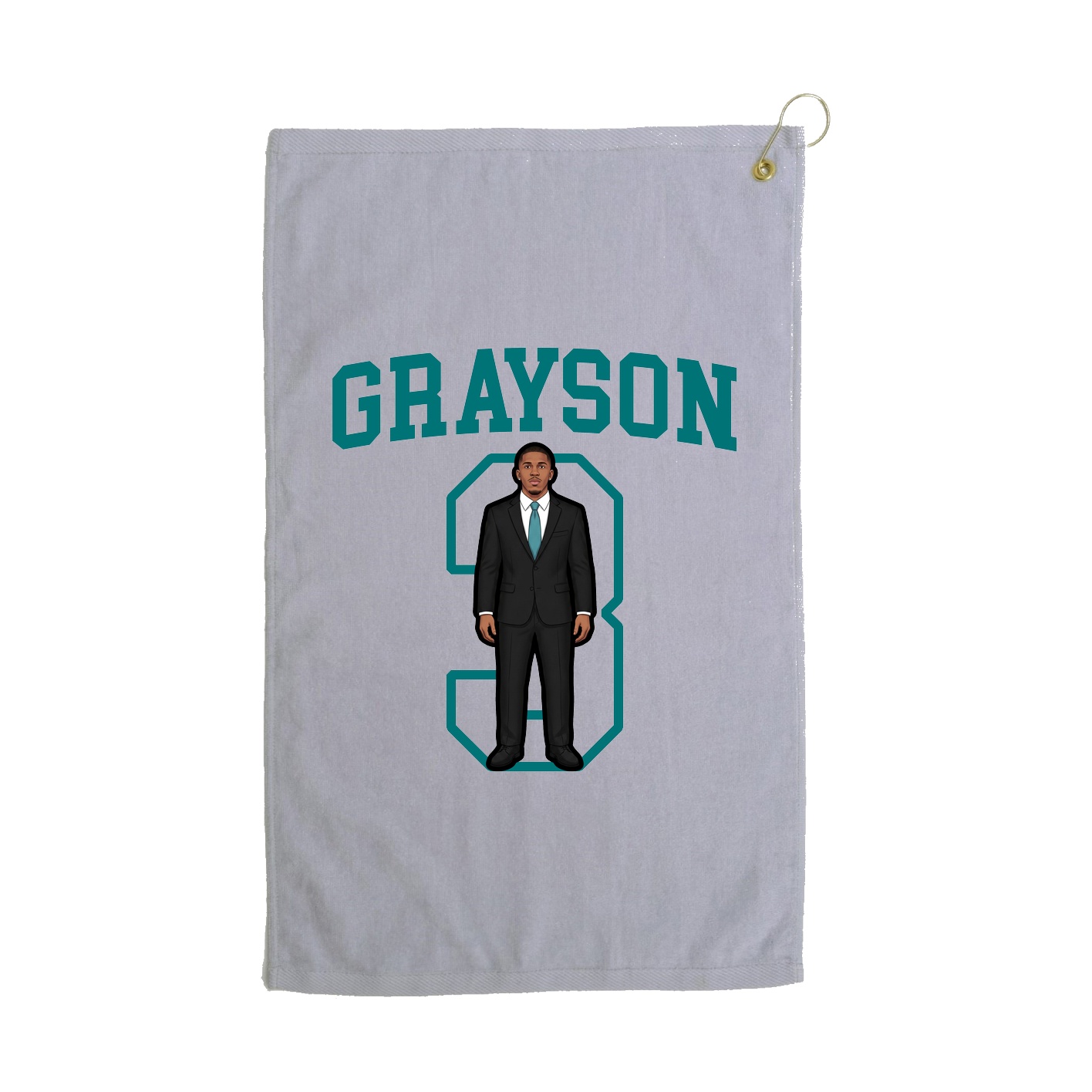 Golf Towel — Shirsey in Grey