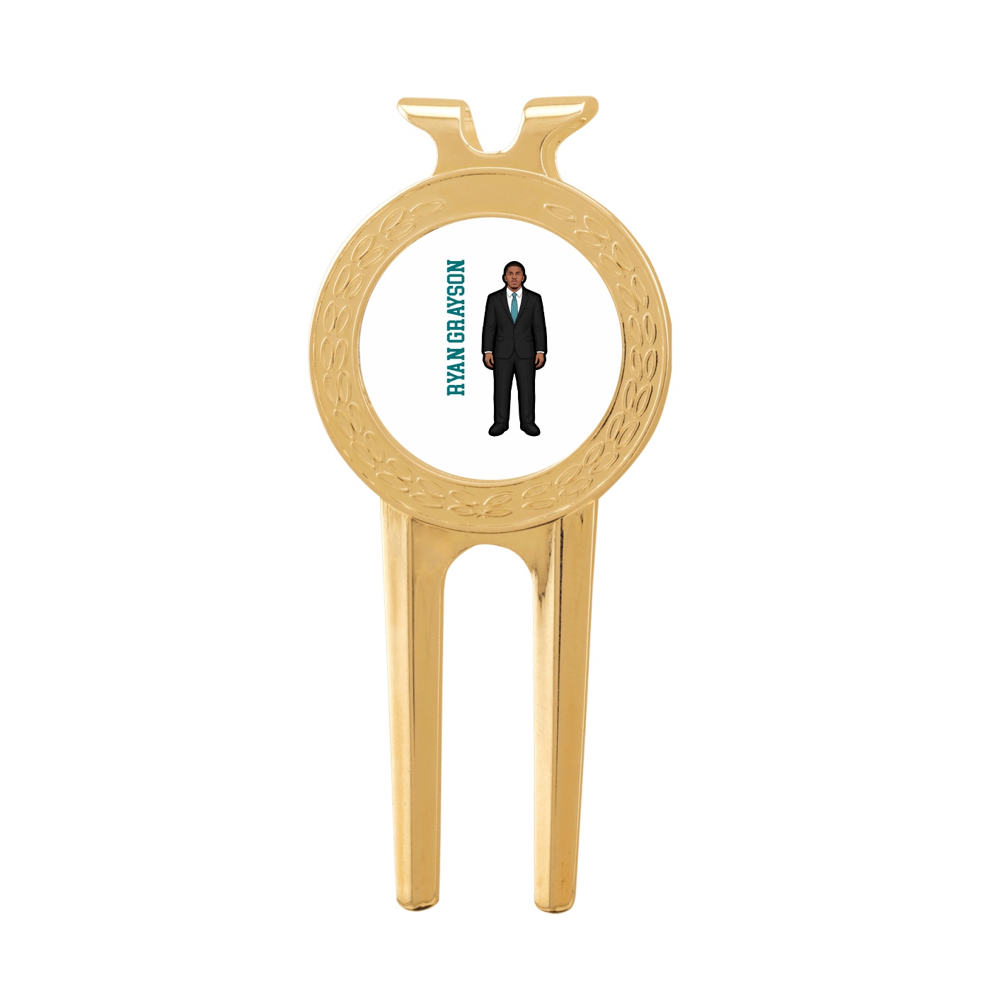 Divot Tool with Ball Marker — Name Vertical in Classic