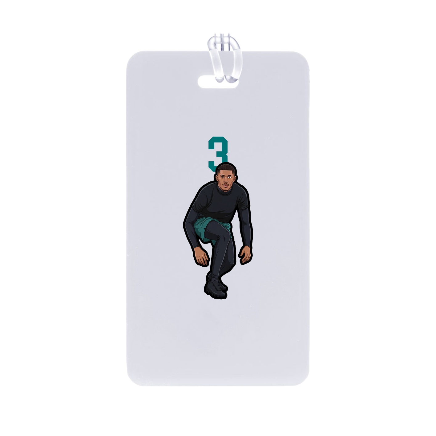 Bag Tag — Number Top in Classic