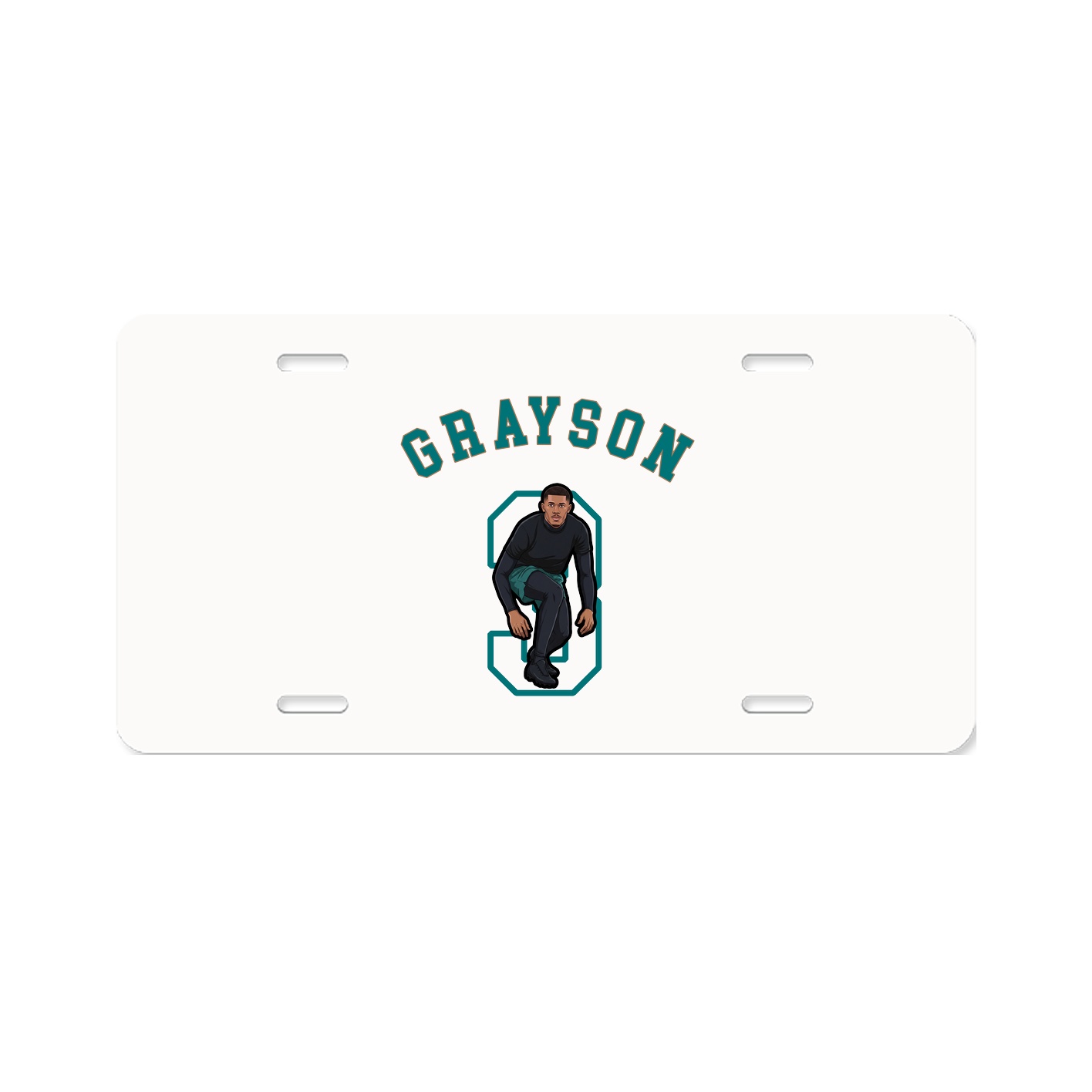 License Plate — Shirsey Arch in Classic