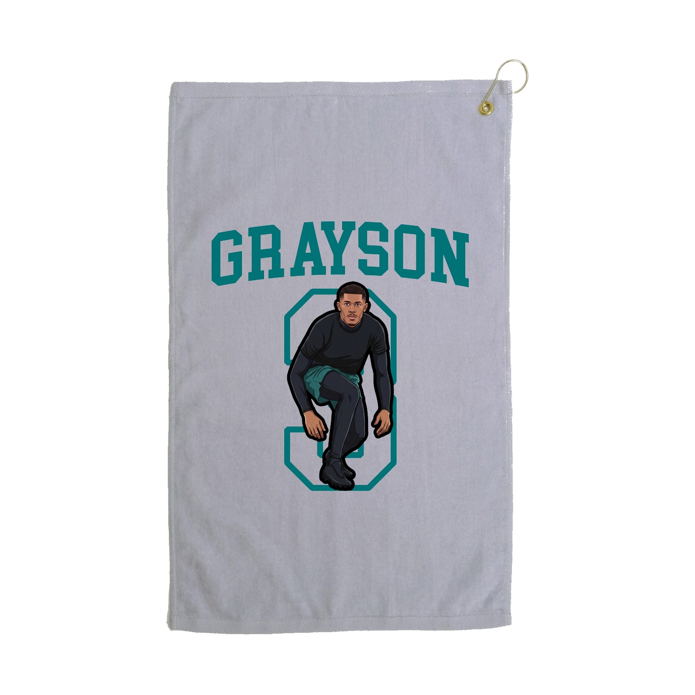 Golf Towel — Shirsey in Grey