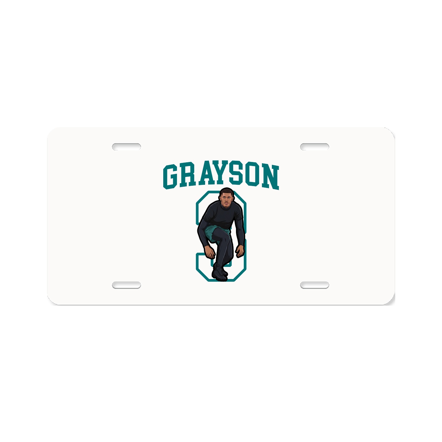License Plate — Shirsey in Classic