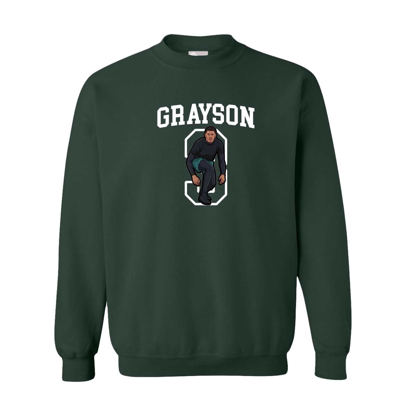 Fleece Crew — Shirsey in Green