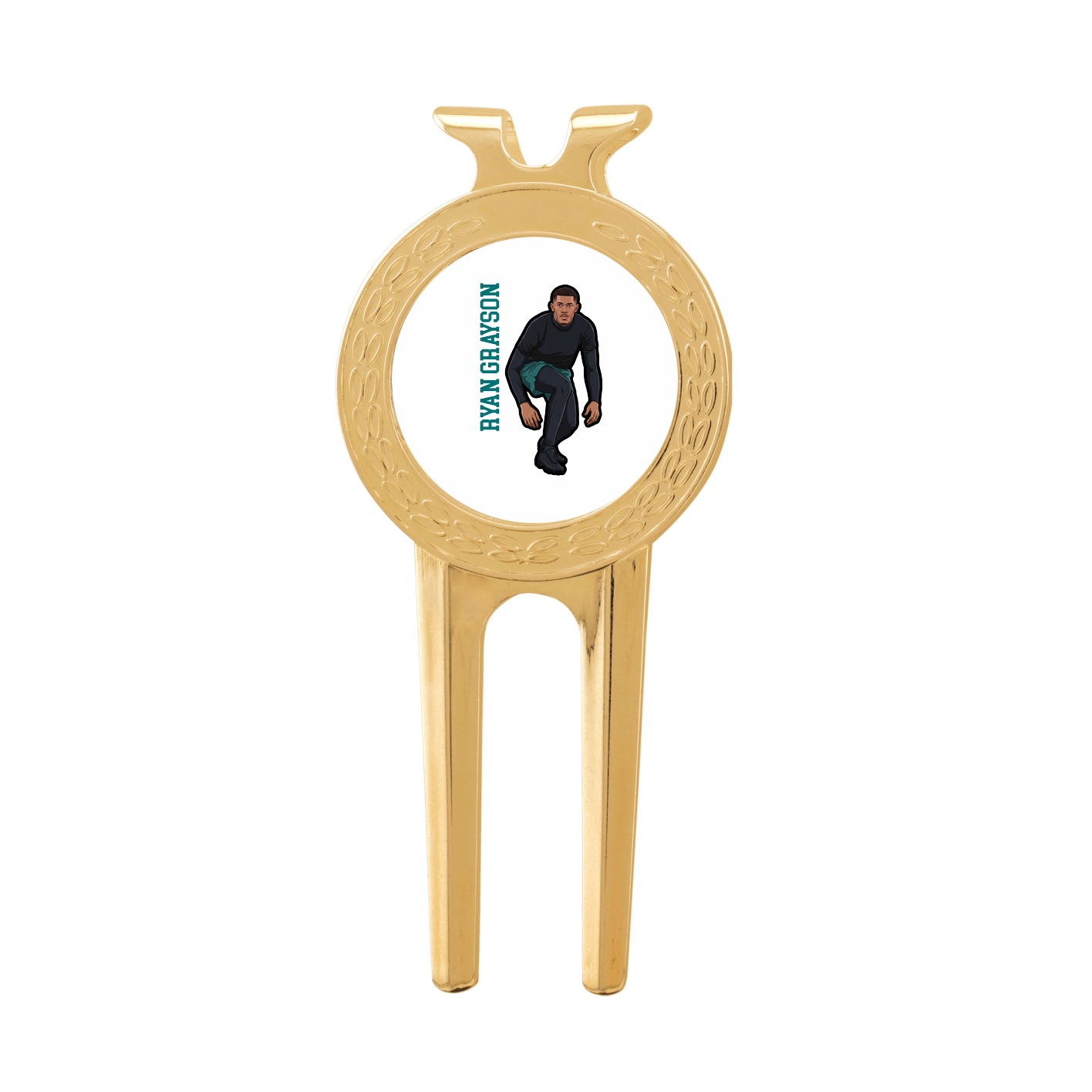 Divot Tool with Ball Marker — Name Vertical in Classic