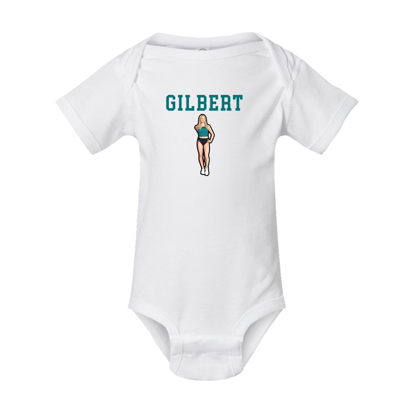 Baby Onesie — Shirsey in White