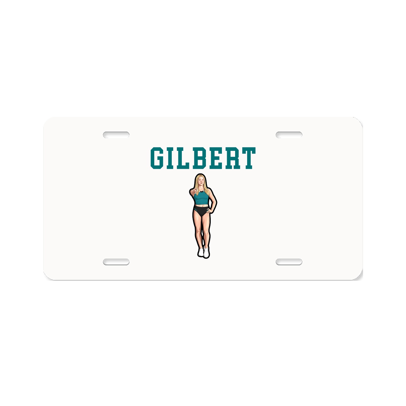 License Plate — Shirsey in Classic