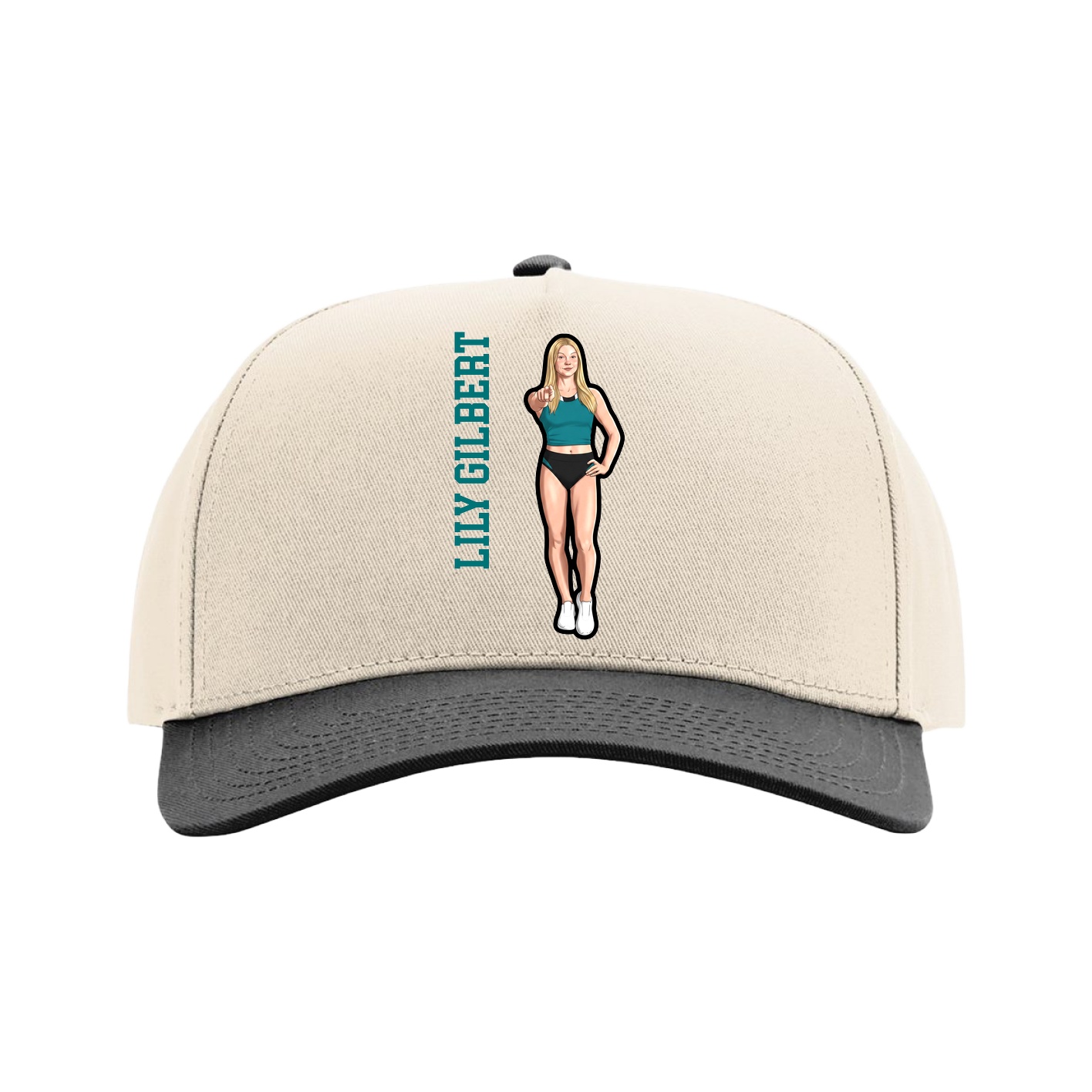 Full Fabric Five-Panel Champ Cap
