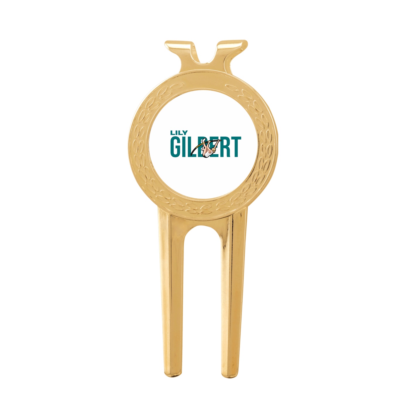 Divot Tool with Ball Marker — Player Name in Classic