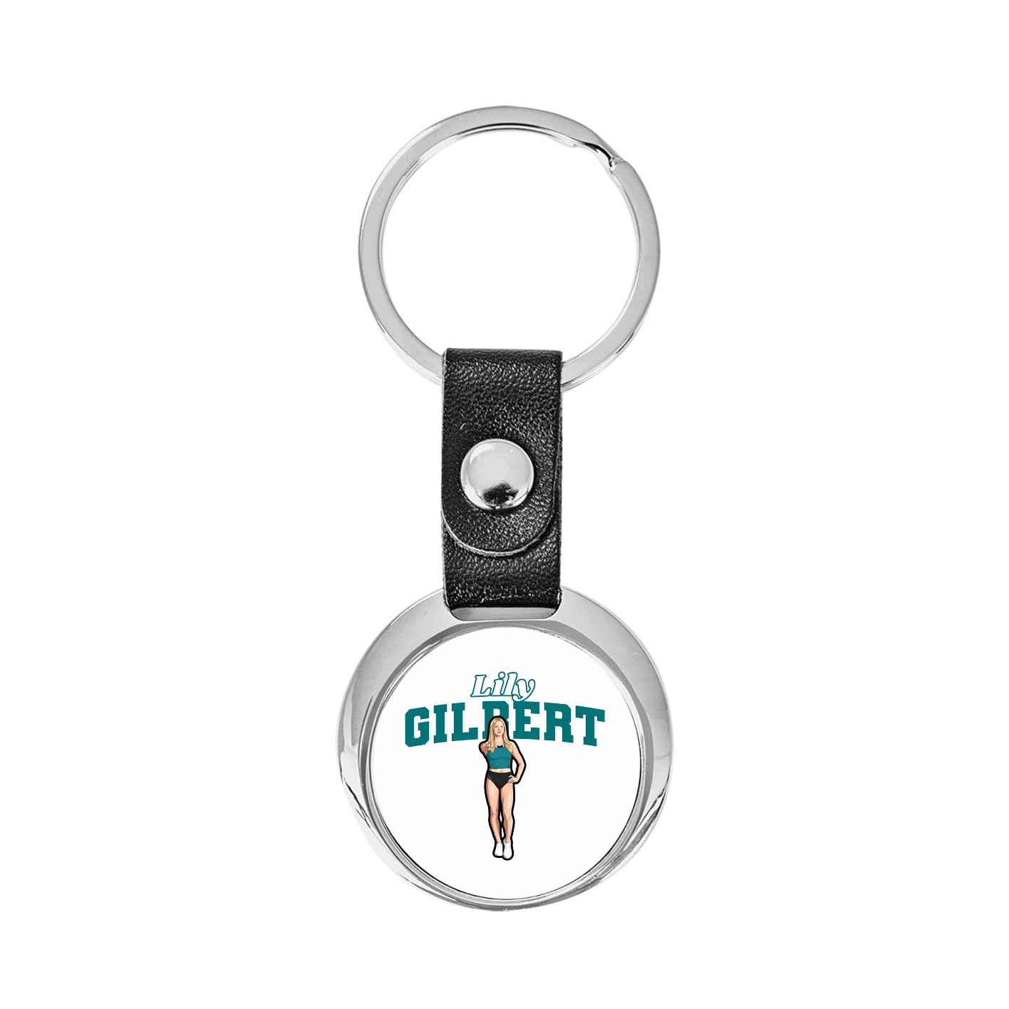 Key Chain — Name Arch in Classic