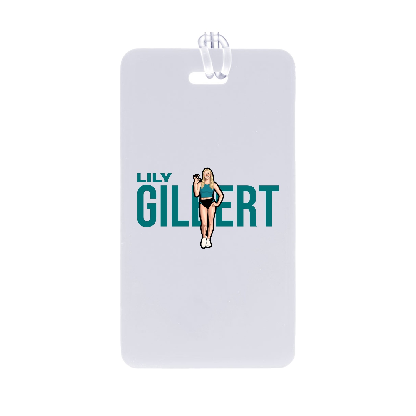 Bag Tag — Player Name in Classic