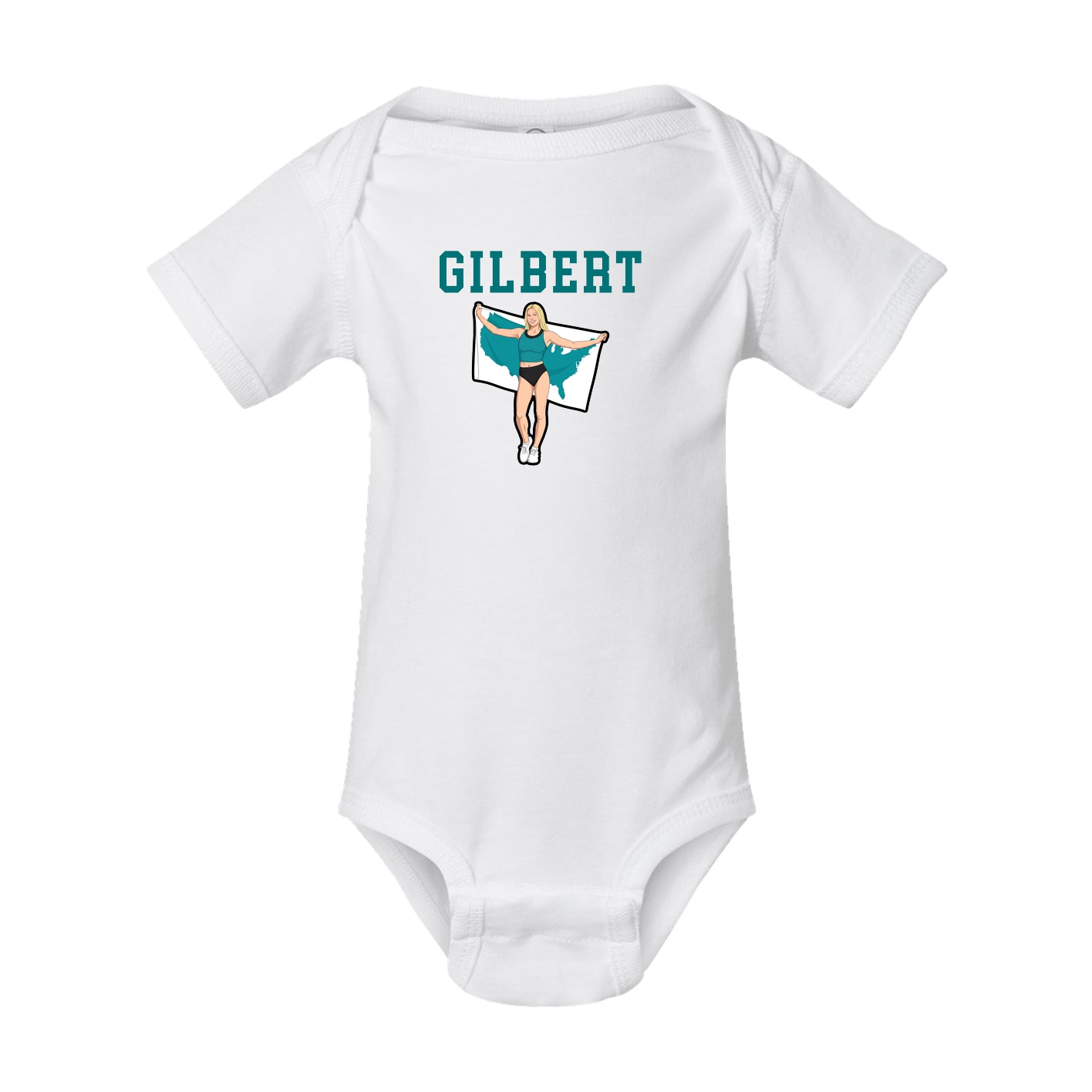 Baby Onesie — Shirsey in White