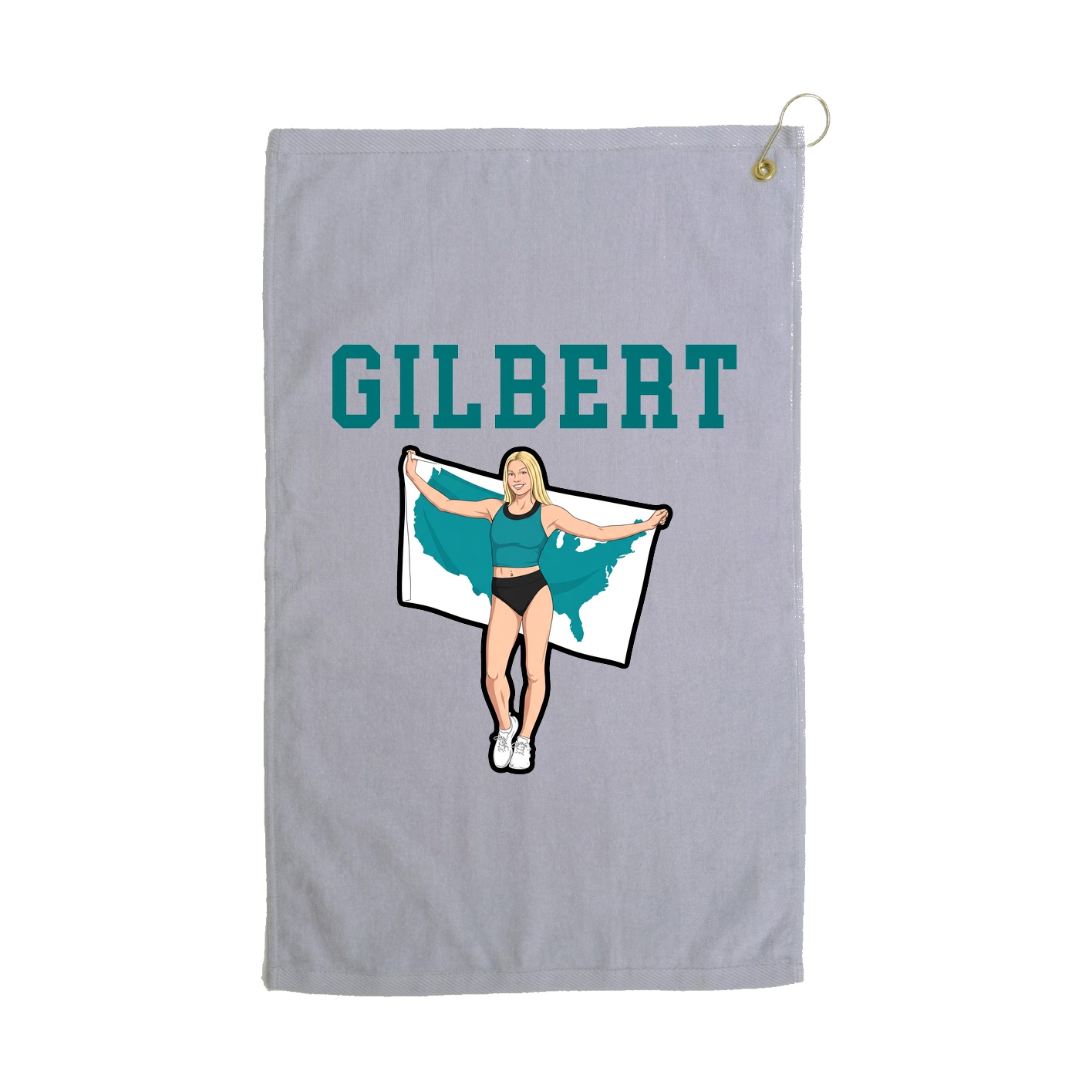 Golf Towel — Shirsey in Grey