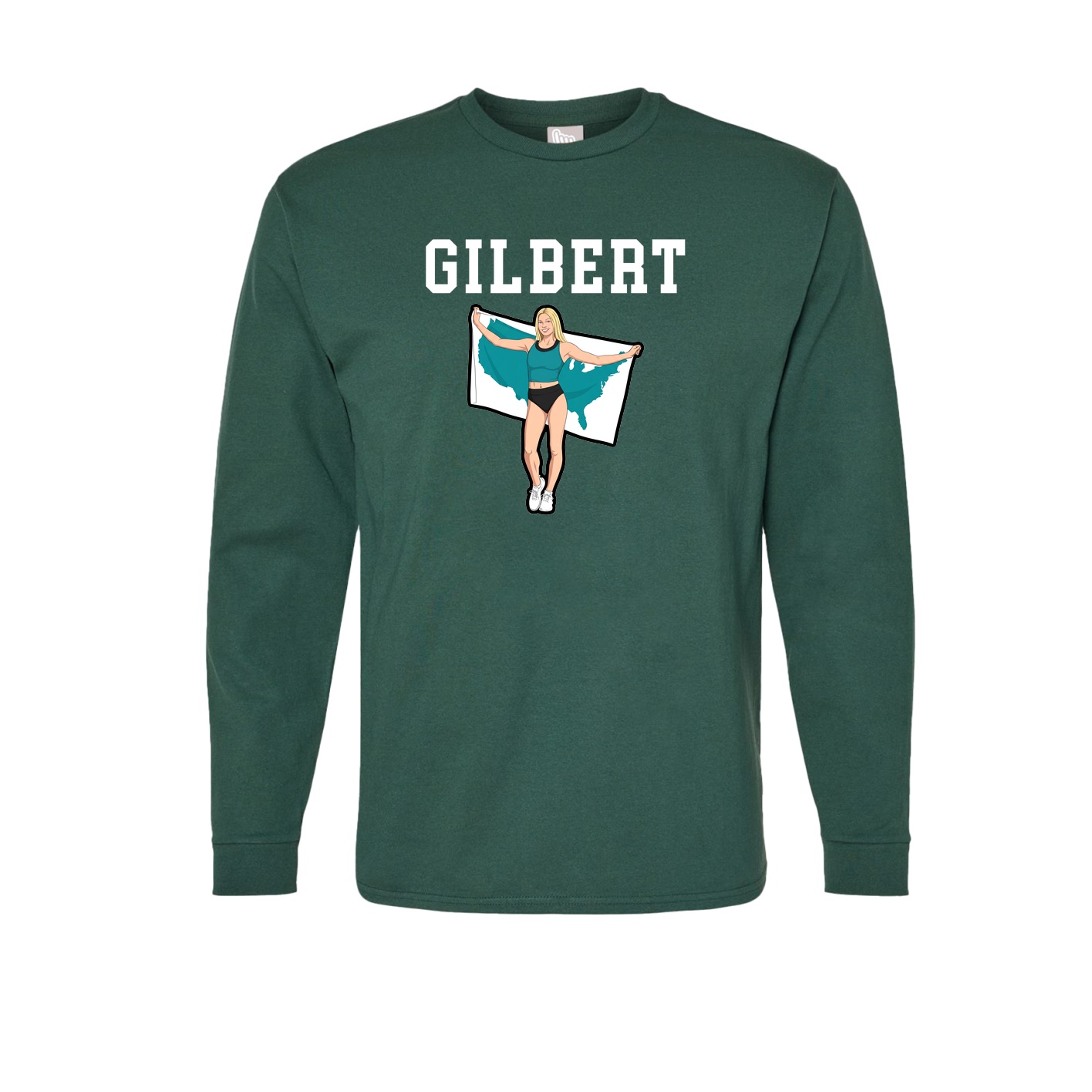 Long Sleeve Tee — Shirsey in Green