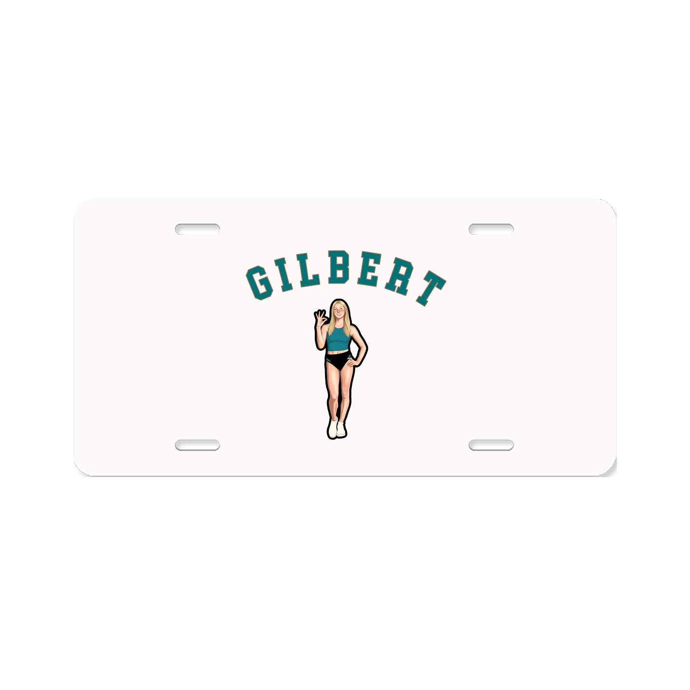 License Plate — Shirsey Arch in Classic