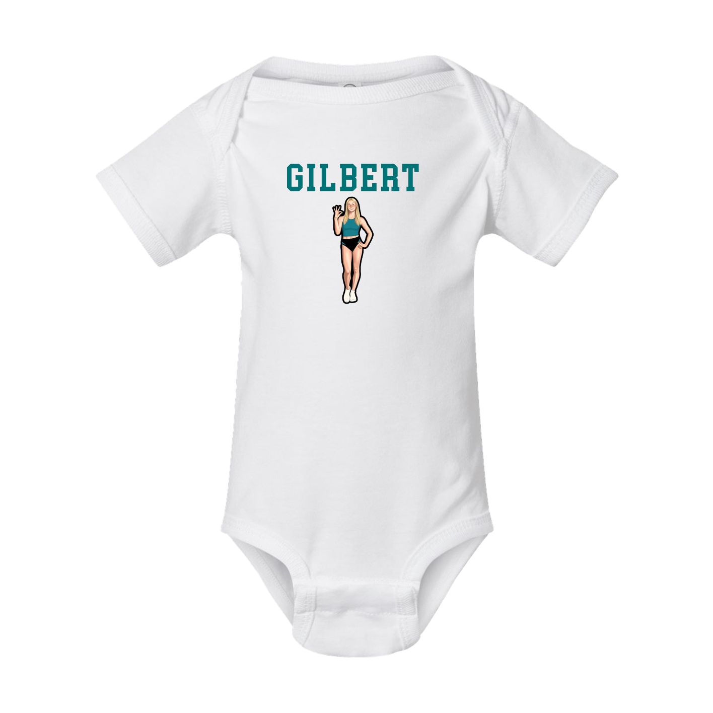 Baby Onesie — Shirsey in White