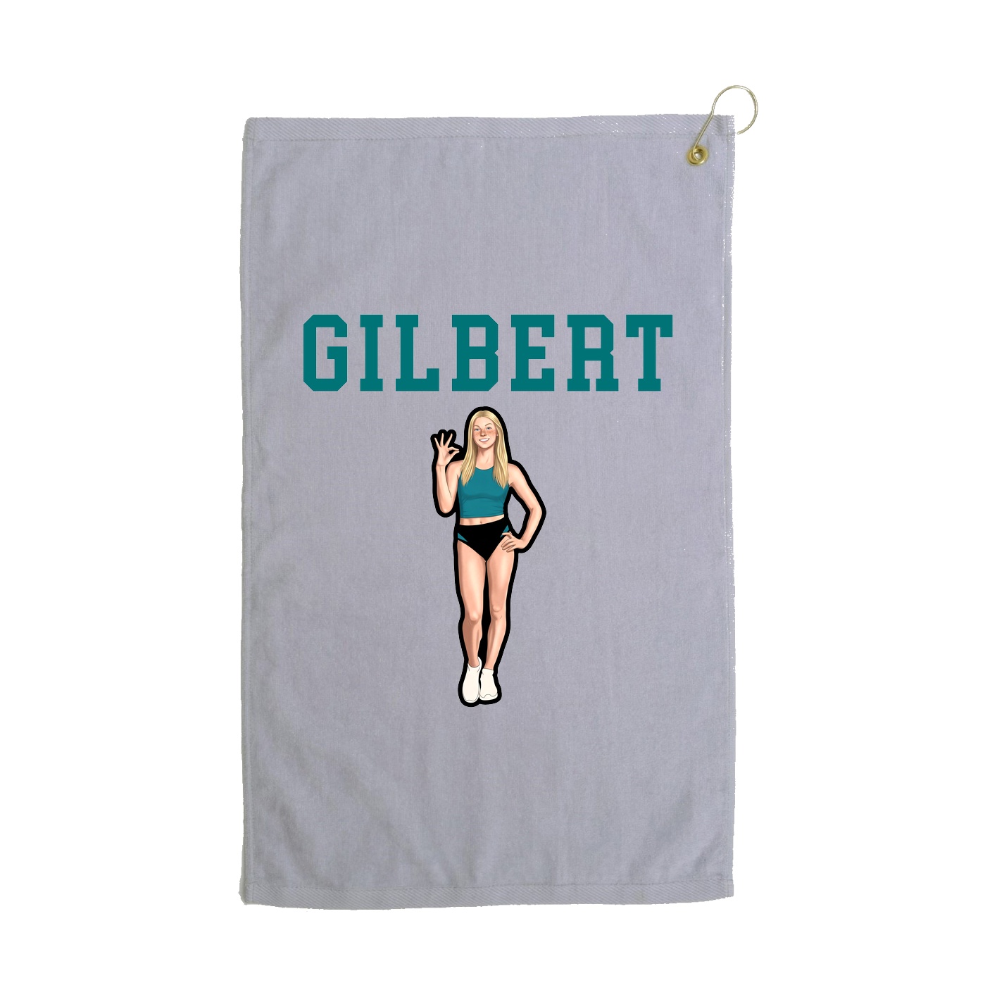 Golf Towel — Shirsey in Grey