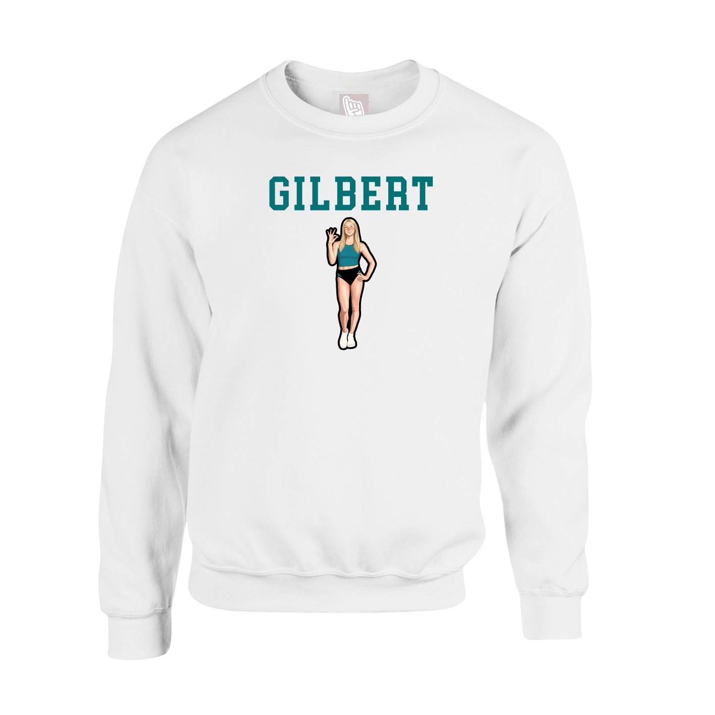 Fleece Crew — Shirsey in White