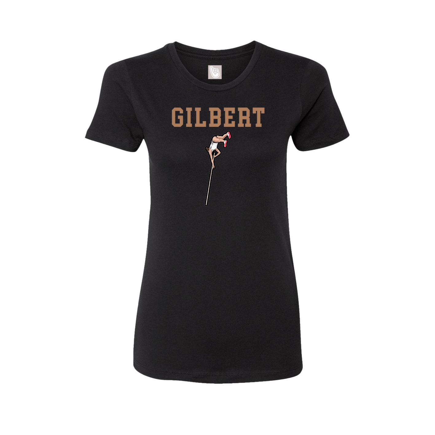 Fitted Women's Tee — Shirsey in Black