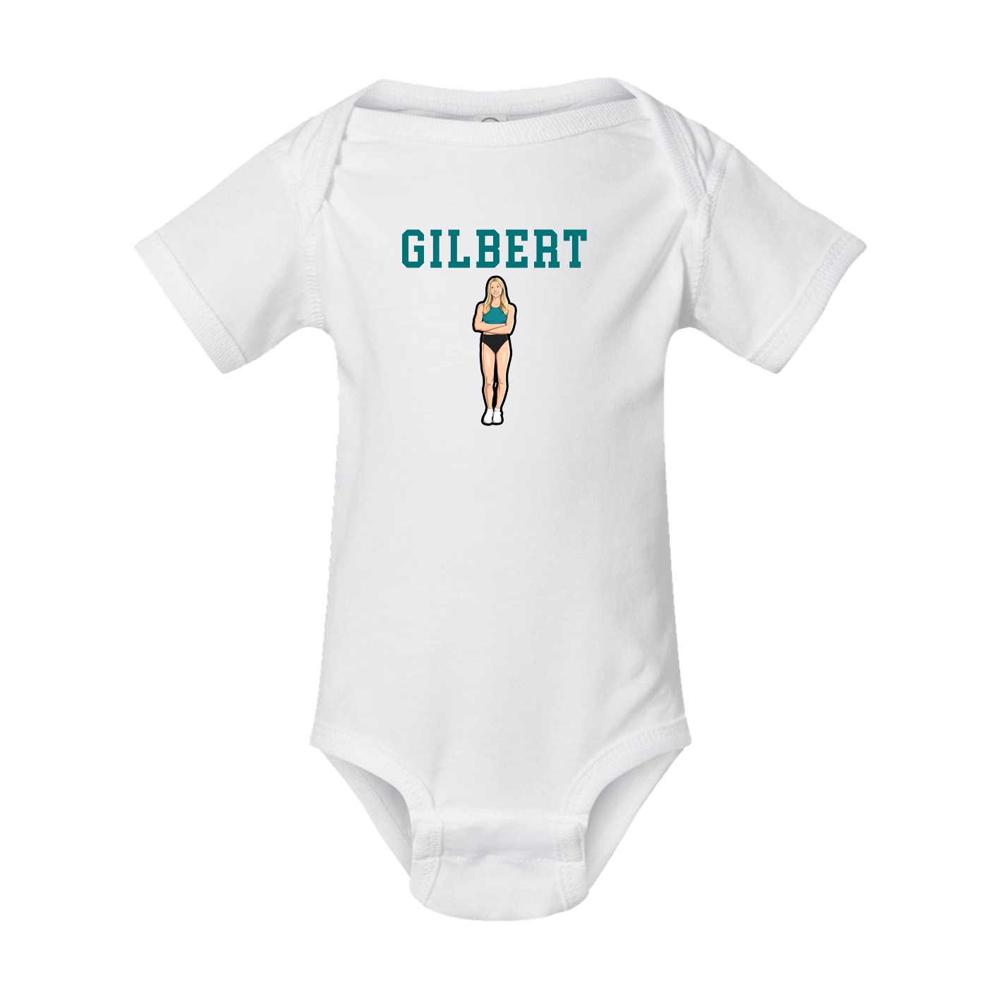 Baby Onesie — Shirsey in White