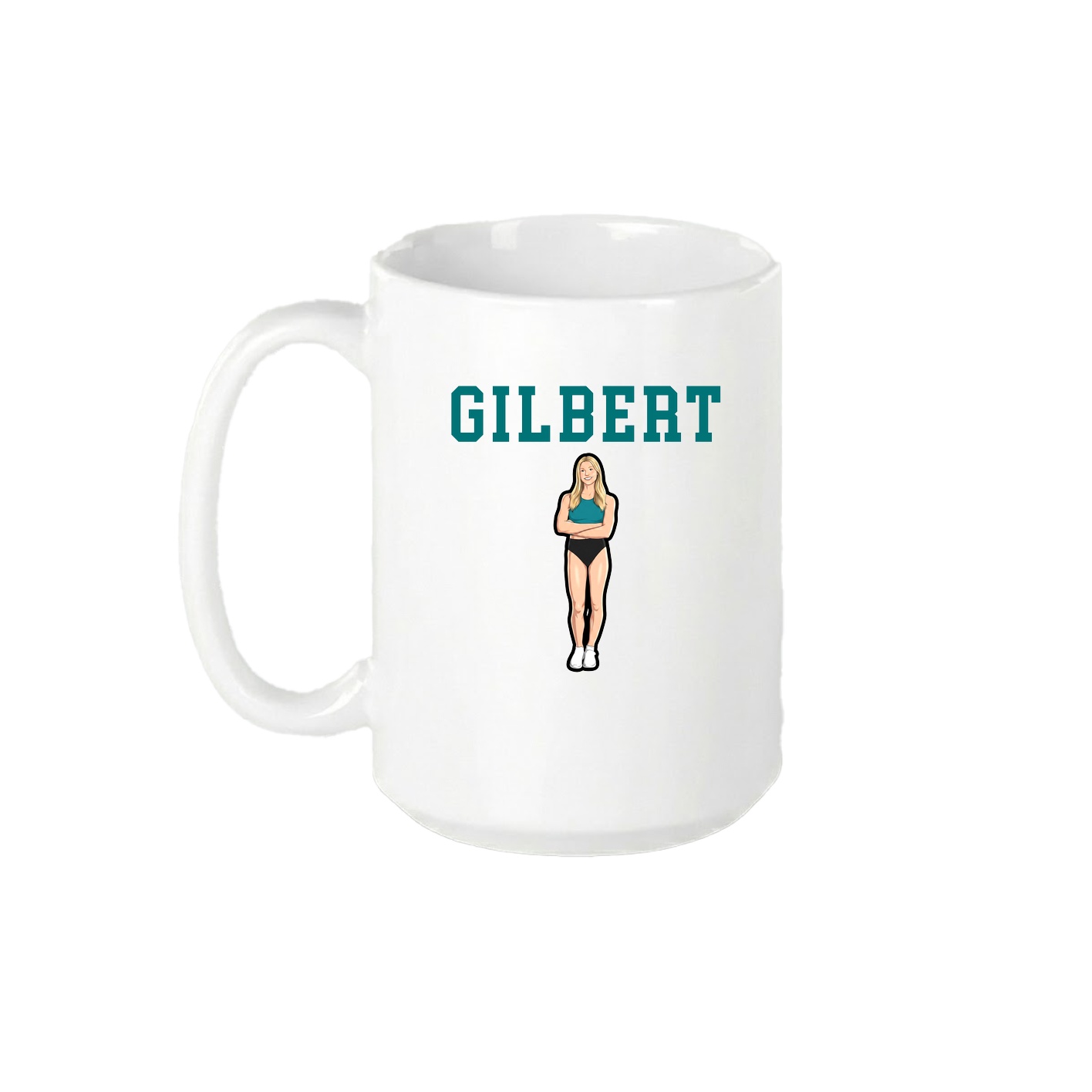 15oz Coffee Mug — Shirsey in White