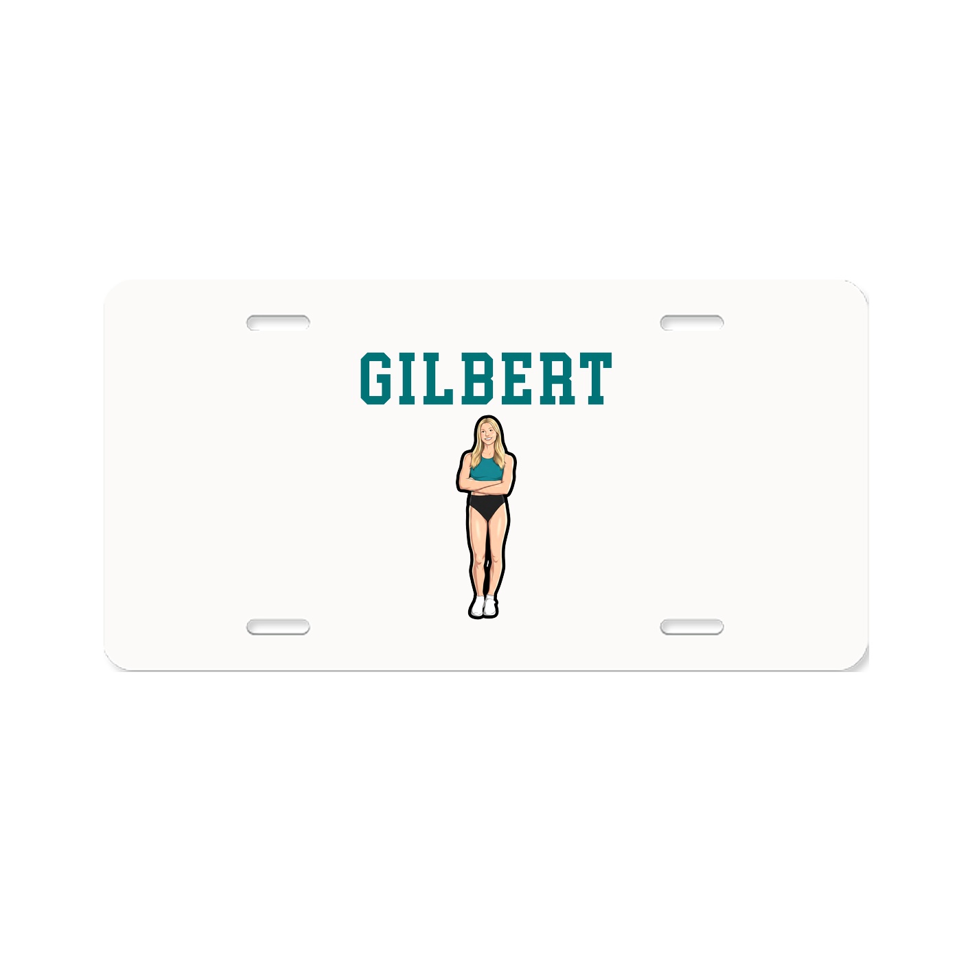 License Plate — Shirsey in Classic