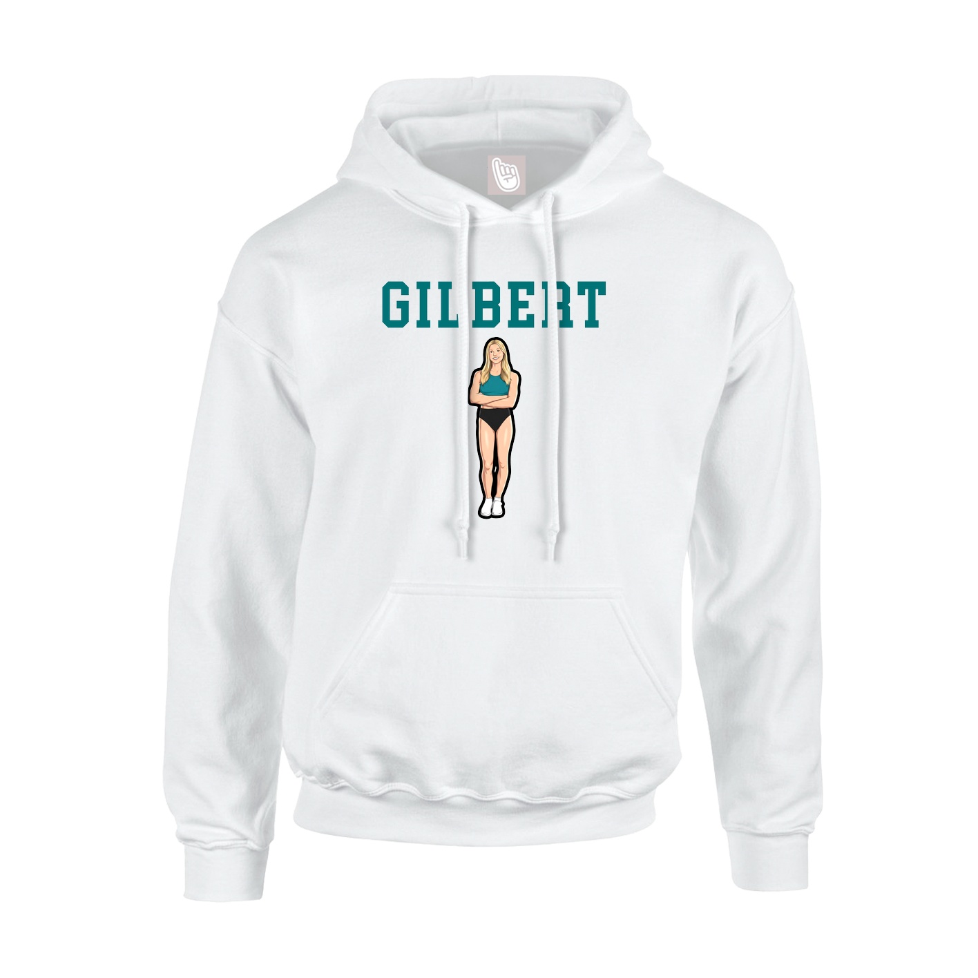 Youth Hoodie — Shirsey in White