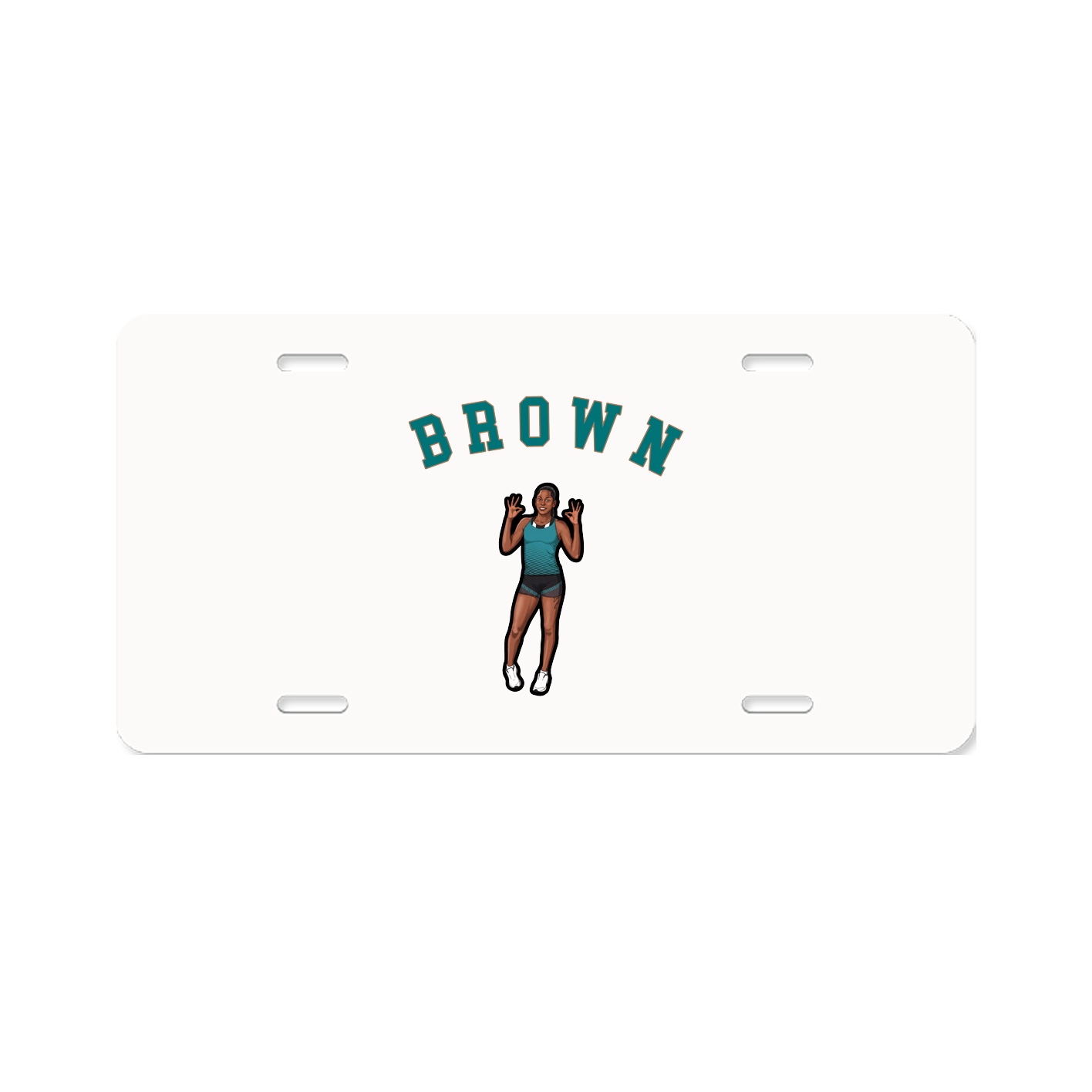 License Plate — Shirsey Arch in Classic