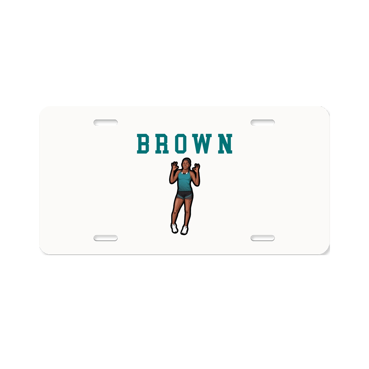 License Plate — Shirsey in Classic