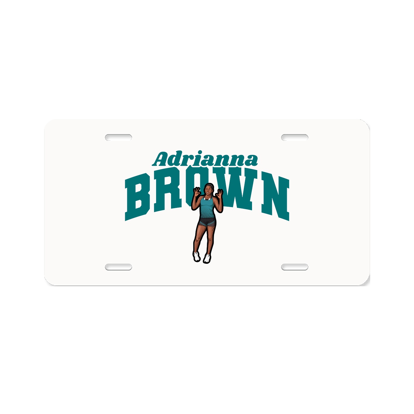 License Plate — Signature Arch in Classic