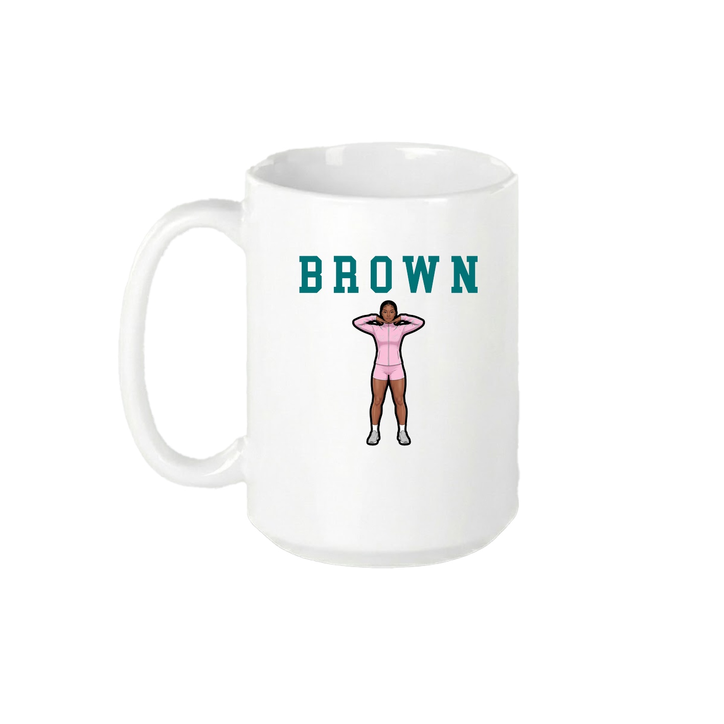 15oz Coffee Mug — Shirsey in White