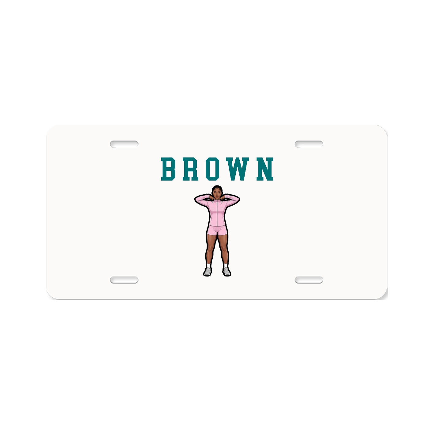 License Plate — Shirsey in Classic